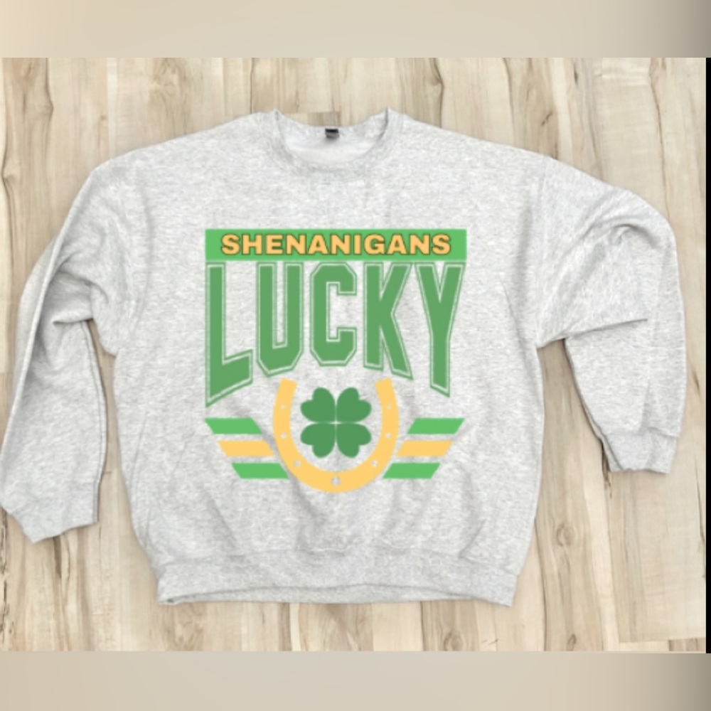 Lucky Sweatshirt - NEW - custom